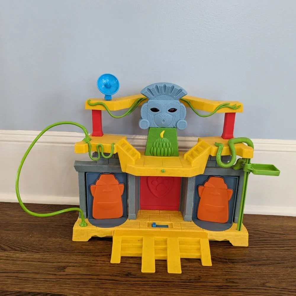 ⭐ Paw Patrol Monkey Temple & Tracker + Vehicle